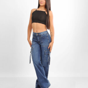 Cargo Jeans Azul